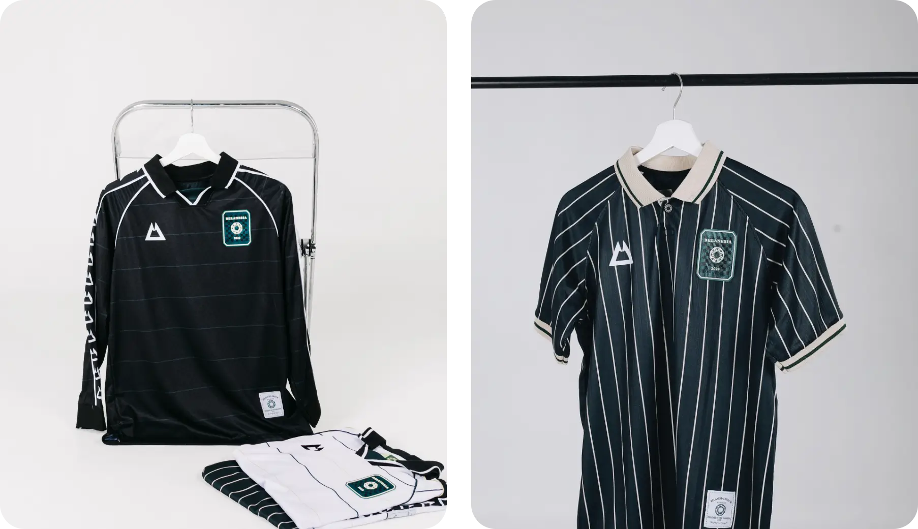 Belanesia teamwear shirt detail
