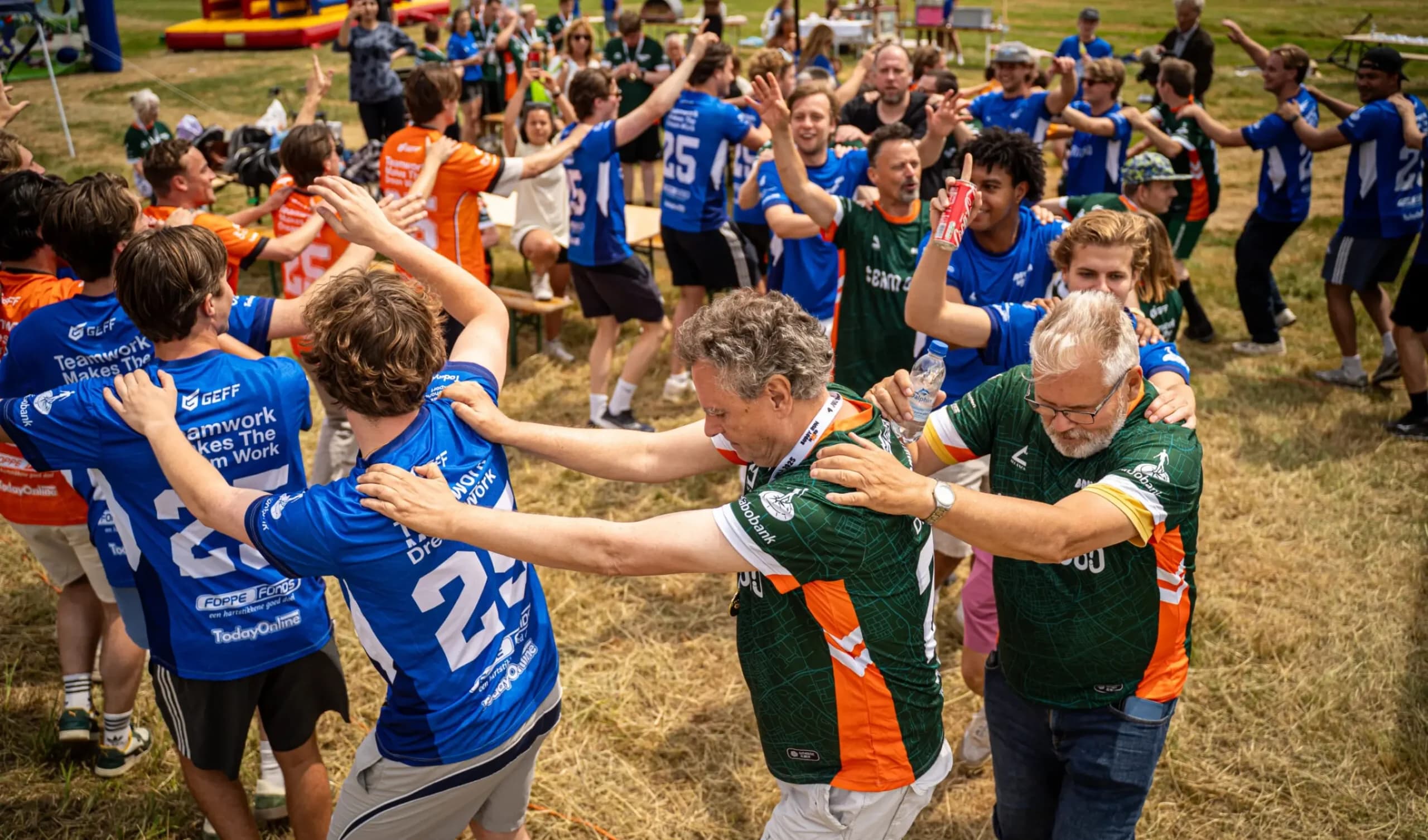 Buddy Run Noord deelnemers in actie