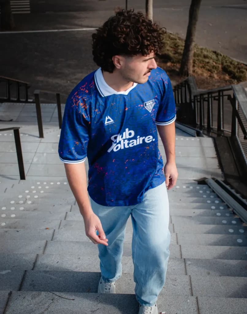 DJ Bouss in Voltaire jersey